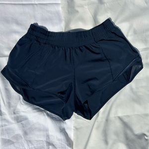 Navy Hotty Hot Low-Rise Lined Short 2.5”